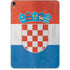 Croatia Flag Distressed Apple iPad Pro Skin